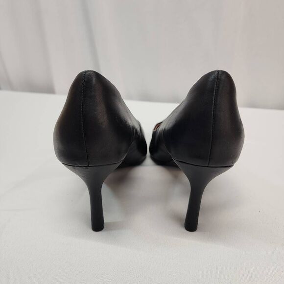 Nordstrom Black Pointed Toe Heels - Picture 5 of 11